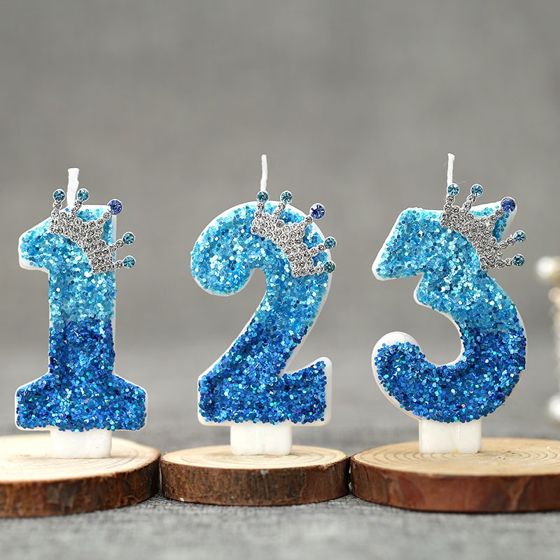 Creative Peacock Blue Crown Di - đánh giá và giá Supplies Of Candle