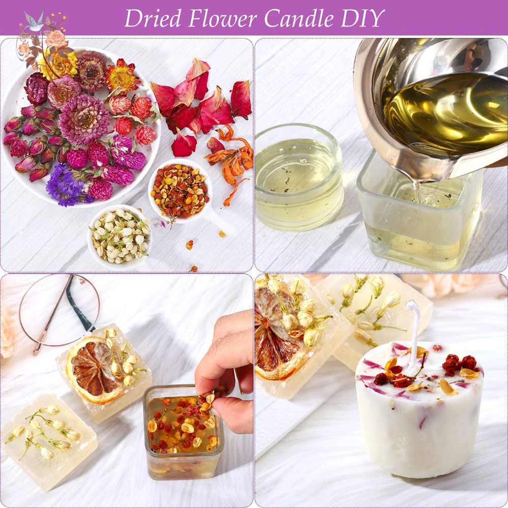 15 Bags Dried Flower Artisan K - đánh giá và giá Your Candle Supplies