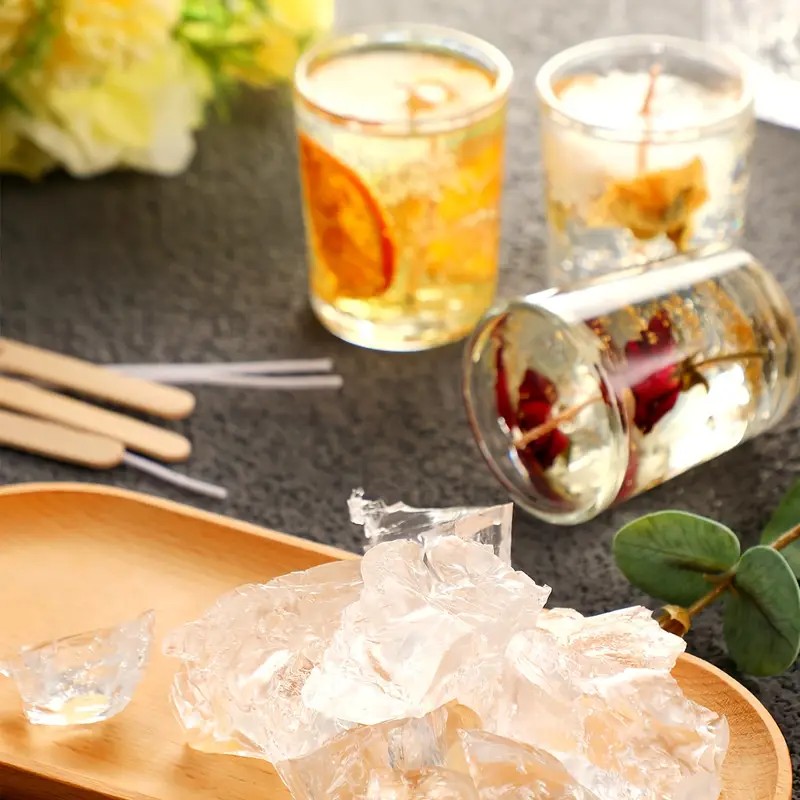 Transparent Crystal Wax, Jelly - đánh giá và giá Candle Supplies Shop