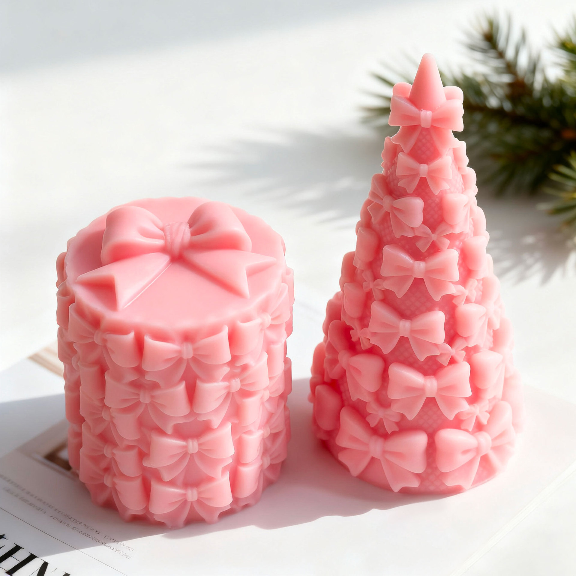 3D Bow Tie Christmas Tree Gift - đánh giá và giá Candle Supplies Shop