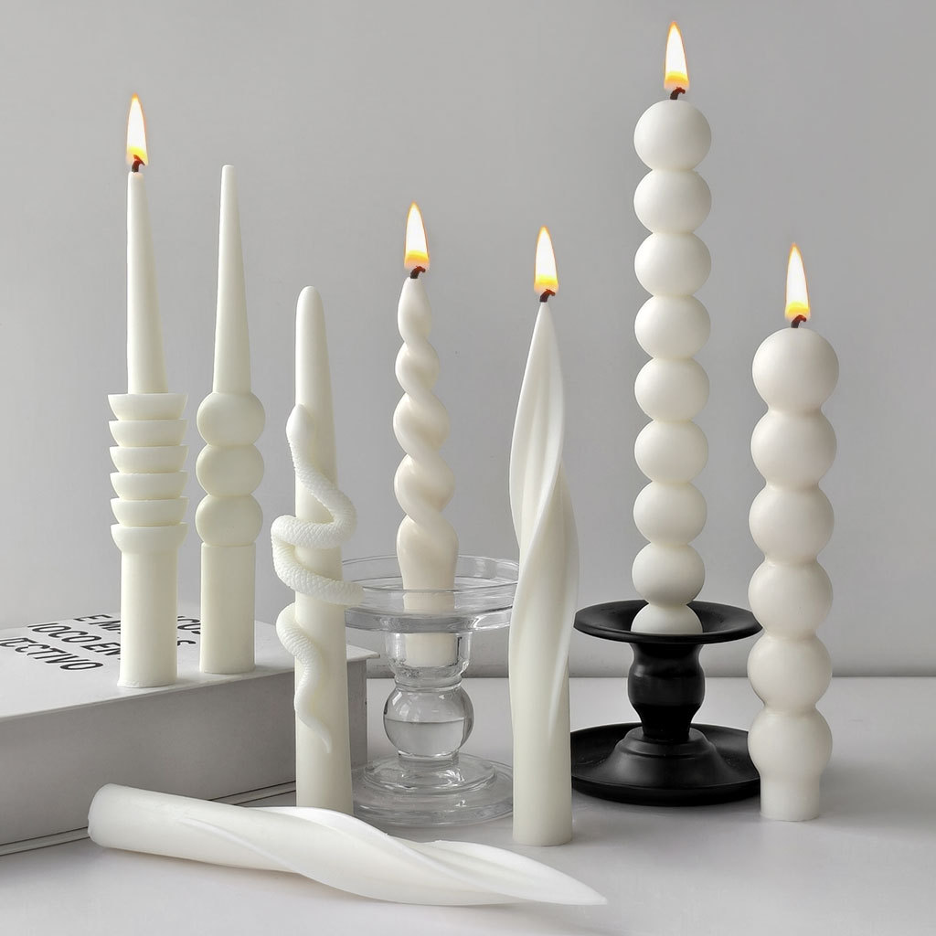 Geometric Long Rod Candle Mold - đánh giá và giá Candle Supplies Shop