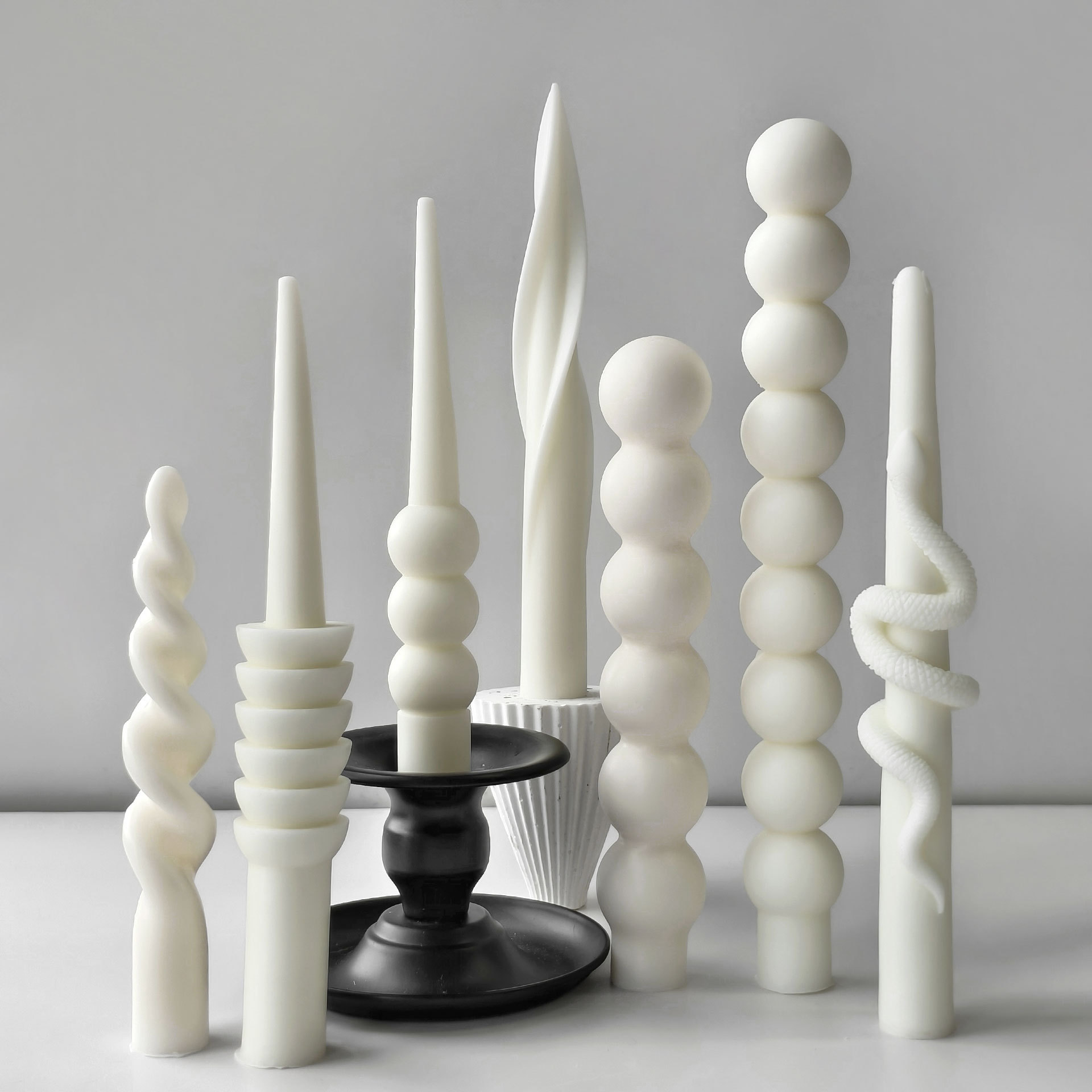 Geometric Long Rod Candle Mold - đánh giá và giá Candle Supplies Shop