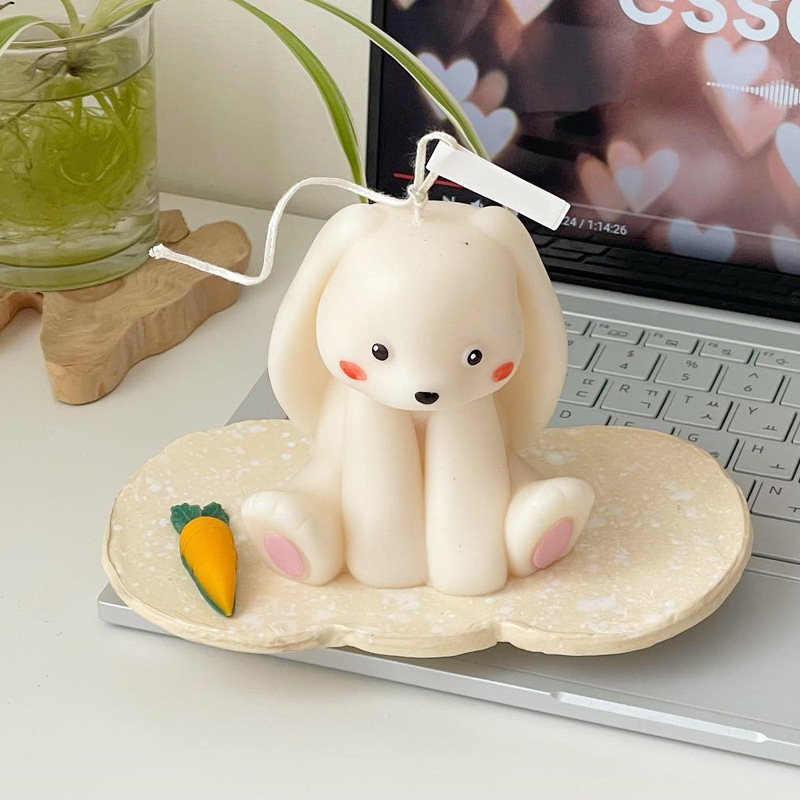 Sitting Rabbit Silicone Candle - đánh giá và giá Candle Supplies Shop