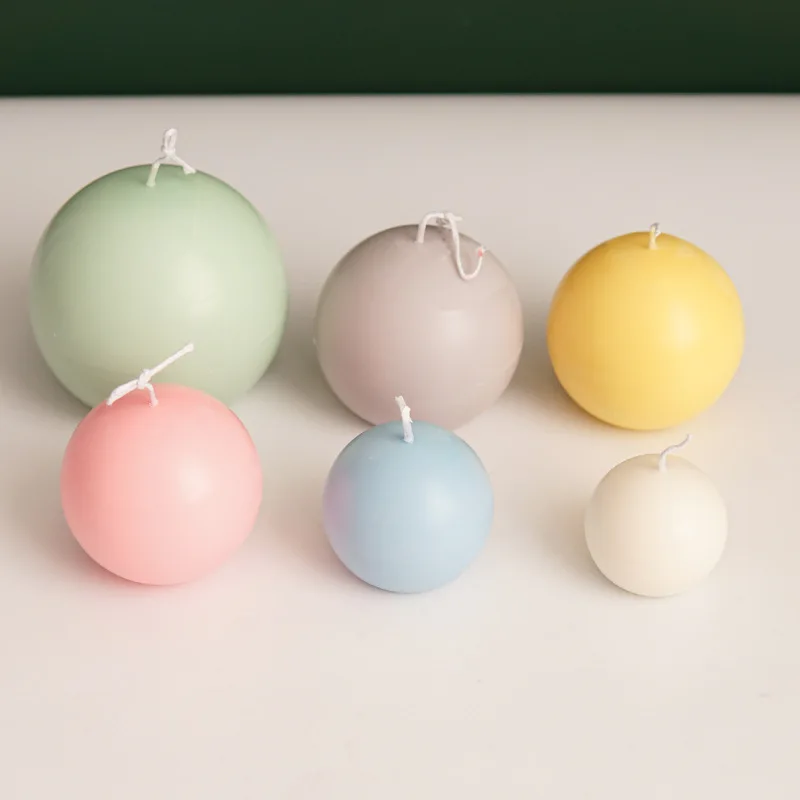 5-8cm Spherical Candle Plastic - đánh giá và giá Candle Supplies Shop