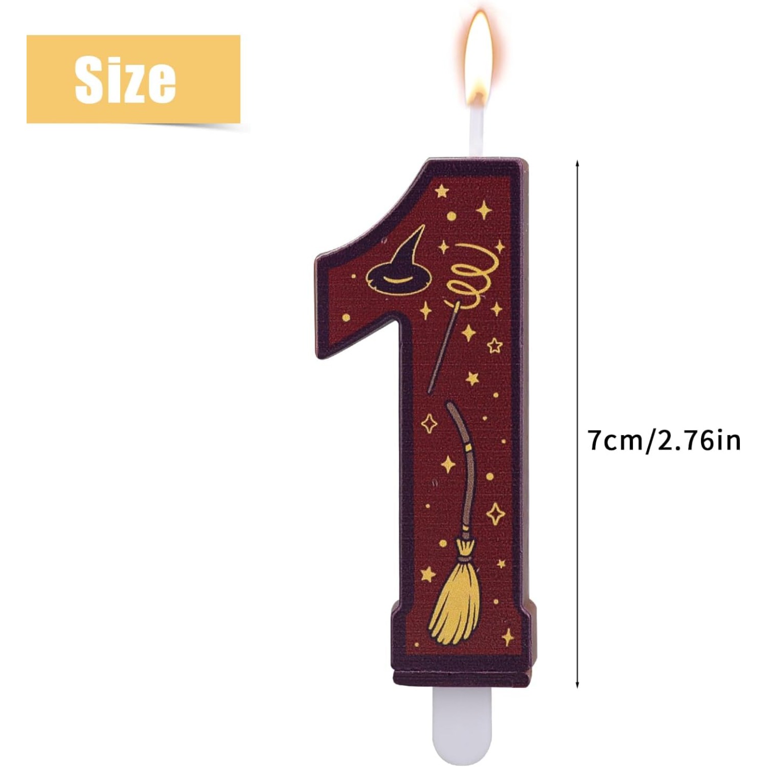 1 Set Number 0-9 Magical Theme - đánh giá và giá Supplies Of Candle