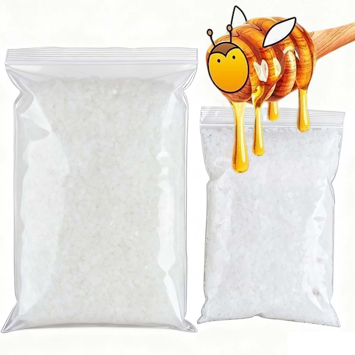 200g-1000g White Beeswax Pure  - đánh giá và giá Candle Supplies Shop