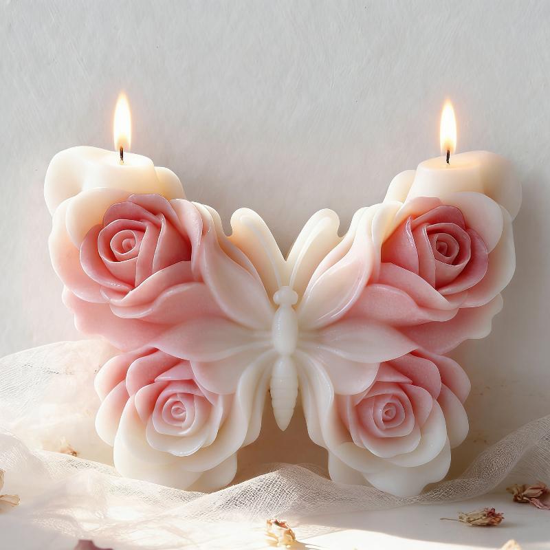 DIY Rose Butterfly Form Silico - đánh giá và giá Candle Supplies Shop