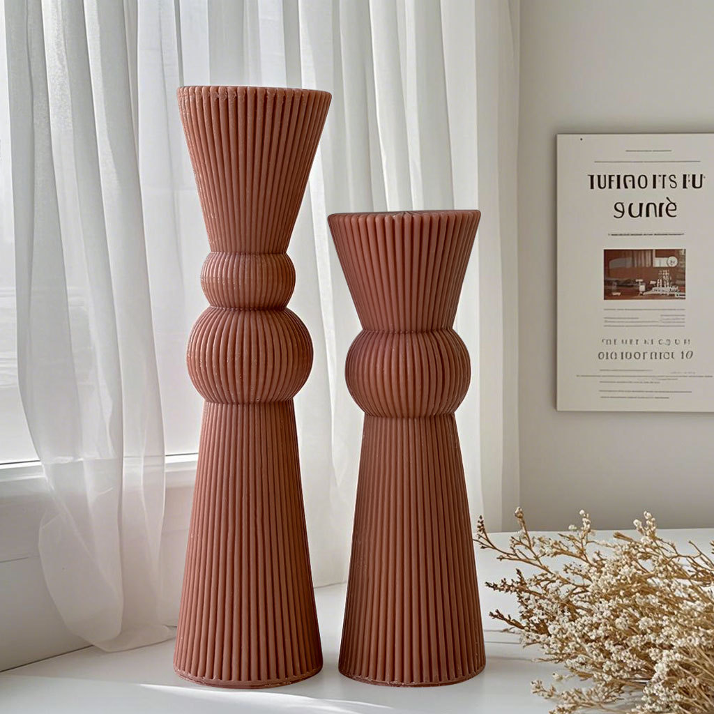 DIY Long Rod Striped Pillar Ca - đánh giá và giá Candle Supplies Shop